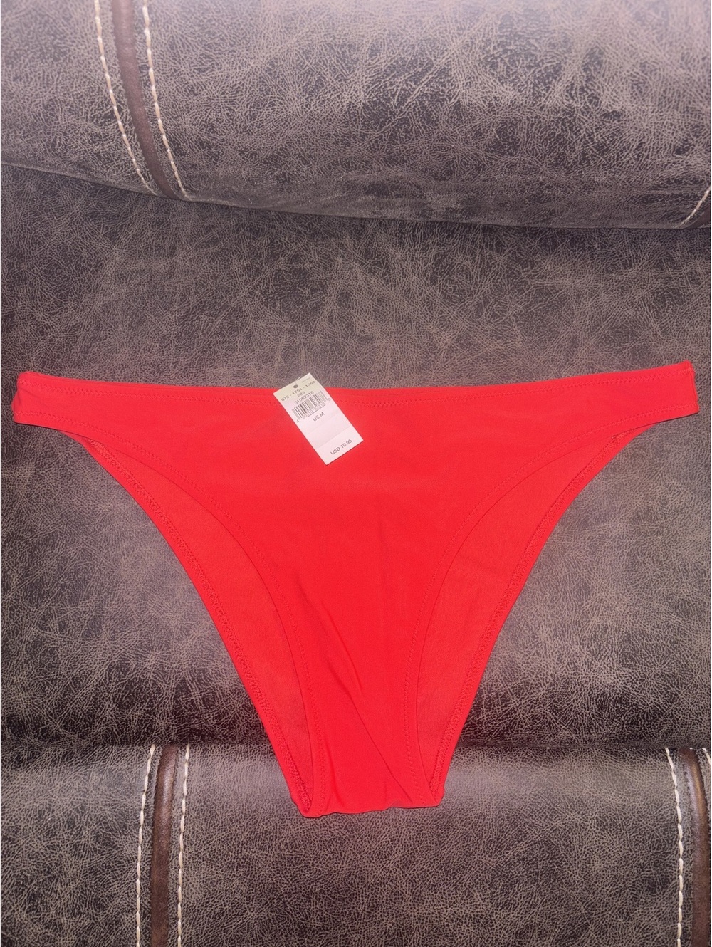 Aerie Cheeky Bikini Bottom Red Swim Bottom Women’s Medium NWT MSRP $19.95